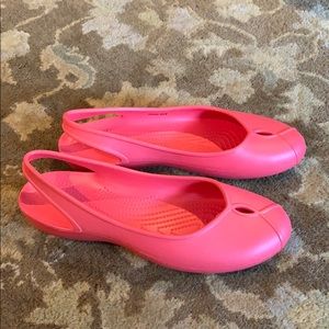 Crocs comfort ballet slippers 10 NEW